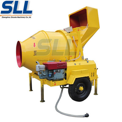 China 350L de zelf Concrete Mixer van de Ladings Mobiele Bouw voor Bouwwerf leverancier