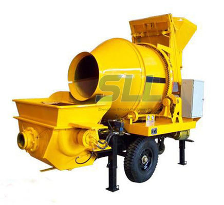 China JBT30 elektrische Concrete Mixermachine met Pompmachine 100m Leveringspijp leverancier