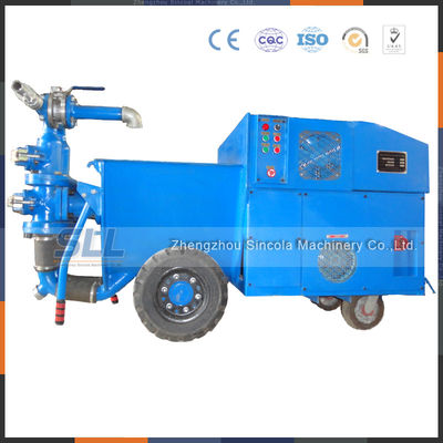 China Het diesel Gedreven Gebruik van de de Pompmachine van het Zuigermortier in Bouwmachines leverancier