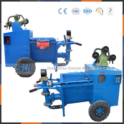 China 60L Machine van de het Mortierpomp van de output de Dubbele Zuiger voor BouwBouwterrein leverancier