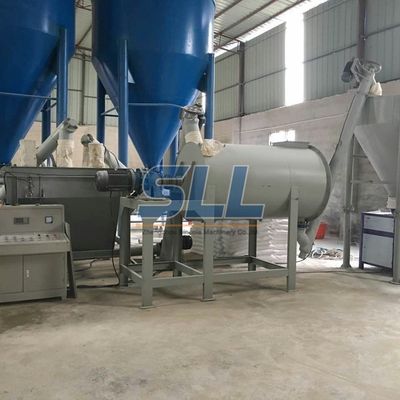 Mixer van het de Peddel Spiraalvormige Droge Mortier van het zandpoeder de Dubbele met Dubbele Lintmixer leverancier