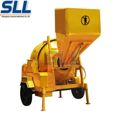 350L de zelf Concrete Mixer van de Ladings Mobiele Bouw voor Bouwwerf leverancier